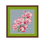 Orchids Cross Stitch Pattern