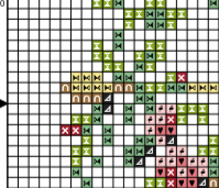 Peahen Cross Stitch Pattern. Cross Stitch PDF Pattern.