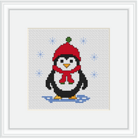 Penguin Cross Stitch Kit