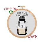 Shake It Like A Salt Shaker Cross Stitch Kit