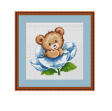 Little Bear Counted Cross Stitch Pattern