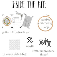 That's What She Said Cross Stitch Kit. Funny Cross Stitch. Modern Embroidery.