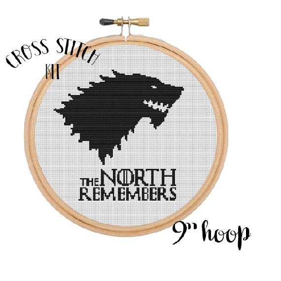 The North Remembers Cross Stitch Kit