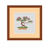 Bonsai Tree Cross Stitch Pattern.