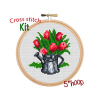 Tulips Cross Stitch Kit