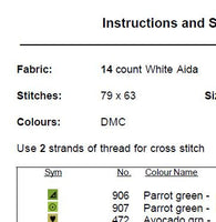 Vegetables Cross Stitch Pattern. Kitchen Decor PDF Pattern.
