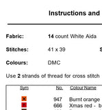 Apples Cross Stitch Pattern. Kitchen Decor PDF Pattern.