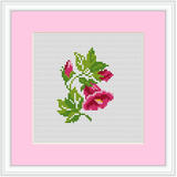 Bellflower 4" Hoop Cross Stitch Kit