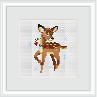 Little Deer Cross Stitch Kit