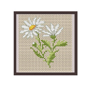 Daisy Cross Stitch Pattern.