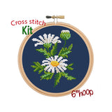 Daisy Cross Stitch Kit