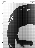 Plastic Canvas Elvis Presley Cross Stitch Pattern