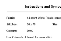 Plastic Canvas Elvis Presley Cross Stitch Pattern