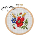 Field Flowers Cross Stitch Kit