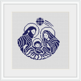 Holy Family Cross Stitch Kit