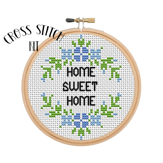 Home Sweet Home Cross Stitch Kit