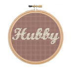 Hubby Cross Stitch Pattern