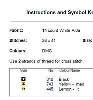 I Ate All Your Bees Cross Stitch Pattern. PDF Pattern.