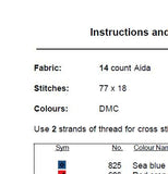 I Love You Cross Stitch Pattern. PDF I Love You Cross Stitch Pattern.