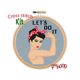 Let's Do It Cross Stitch Kit