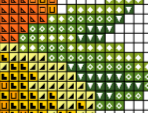 Kitchen Decor PDF Pattern. Oranges Cross Stitch Pattern