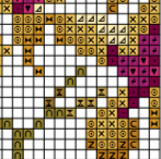Orchid Cross Stitch Pattern