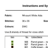 Pears Cross Stitch Pattern. Kitchen Decor PDF Pattern.