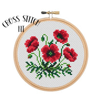 Poppy Seeds Cross Stitch Kit