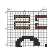 Special Lady Friend Cross Stitch Pattern. PDF Pattern.