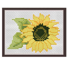 Sunflower Cross Stitch Pattern.