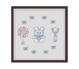 Teddy Cross Stitch Pattern