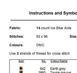 The Dude Abides Cross Stitch Pattern. PDF Pattern.