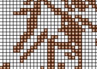 Virgin Mary Cross Stitch Pattern.