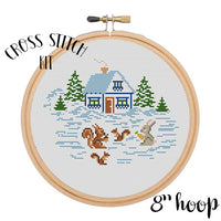 Winter Fairy Tale Cross Stitch Kit