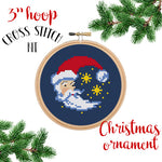 Winter Moon And Stars Cross Stitch Kit
